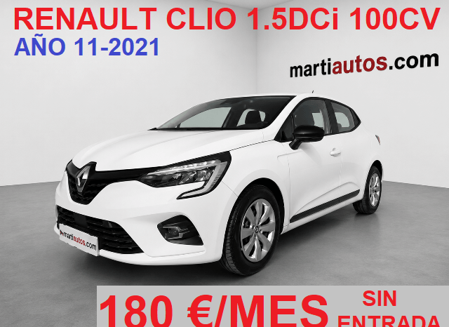 RENAULT CLIO (V) 1.5DCi 100CV 6 VELOCIDADES AÑO 11-2021 lleno