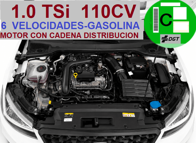 SEAT ARONA STYLE PLUS 1.0TSi 110CV AÑO 2022 lleno