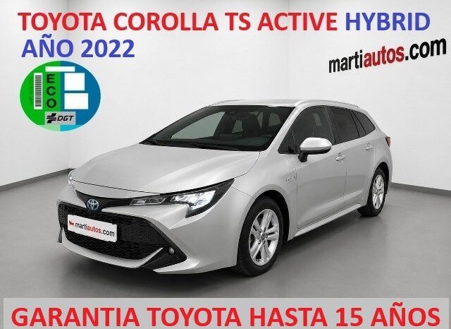 TOYOTA COROLLA TOURING SPORT 125H HYBRID ACTIVE TECH AÑO 2022 lleno