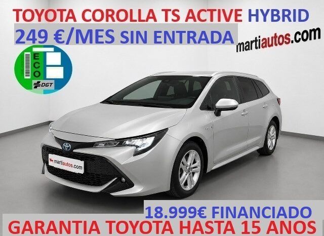 TOYOTA COROLLA TOURING SPORT 125H HYBRID ACTIVE TECH AÑO 2022 lleno