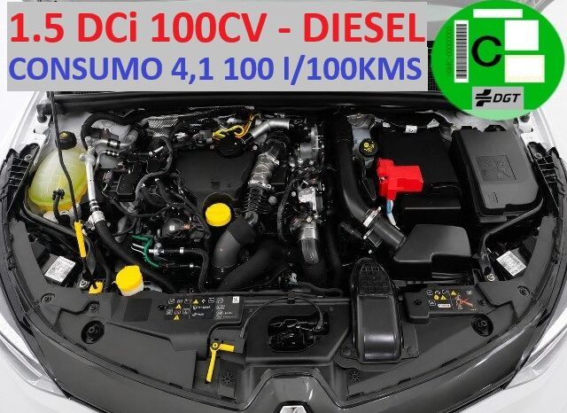 RENAULT CLIO (V) 1.5DCi 100CV 6 VELOCIDADES AÑO 2022 lleno