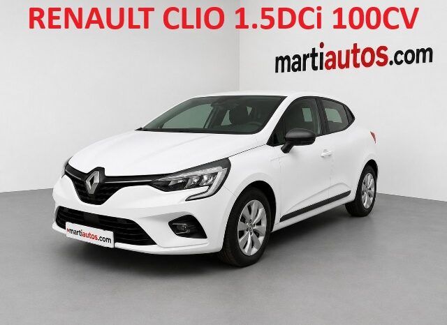RENAULT CLIO (V) 1.5DCi 100CV 6 VELOCIDADES AÑO 2022 lleno