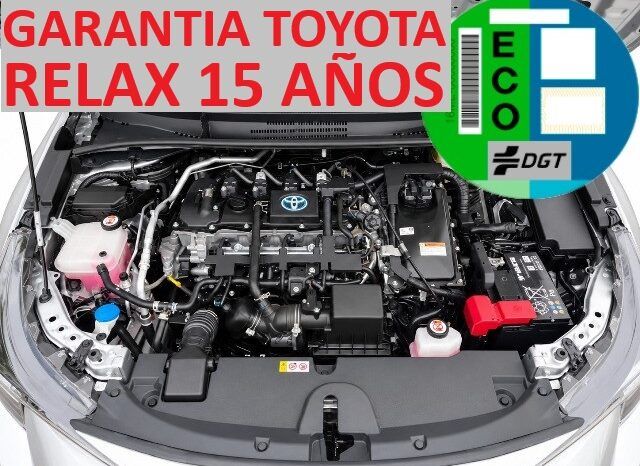 TOYOTA COROLLA ACTIVE TECH 125H HYBRID AÑO 2022 lleno